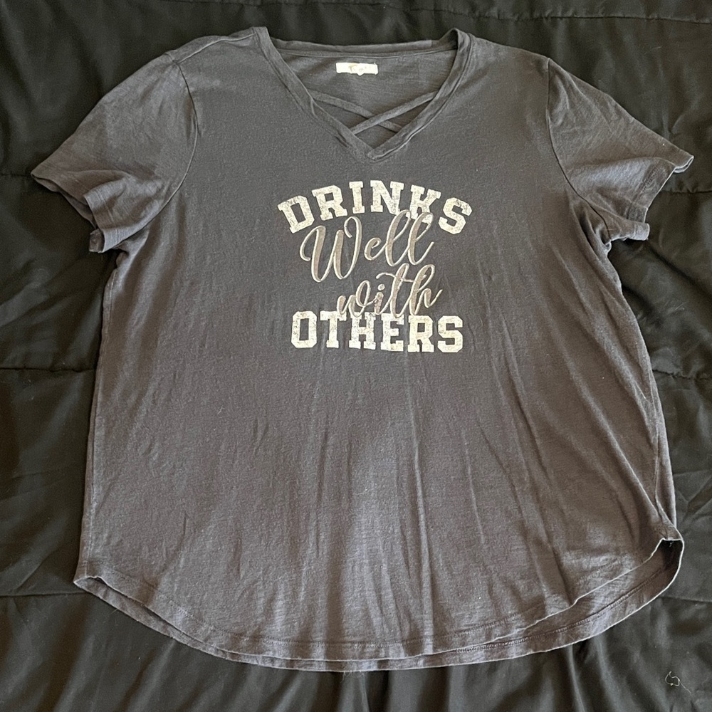Maurices Gray Graphic Tee